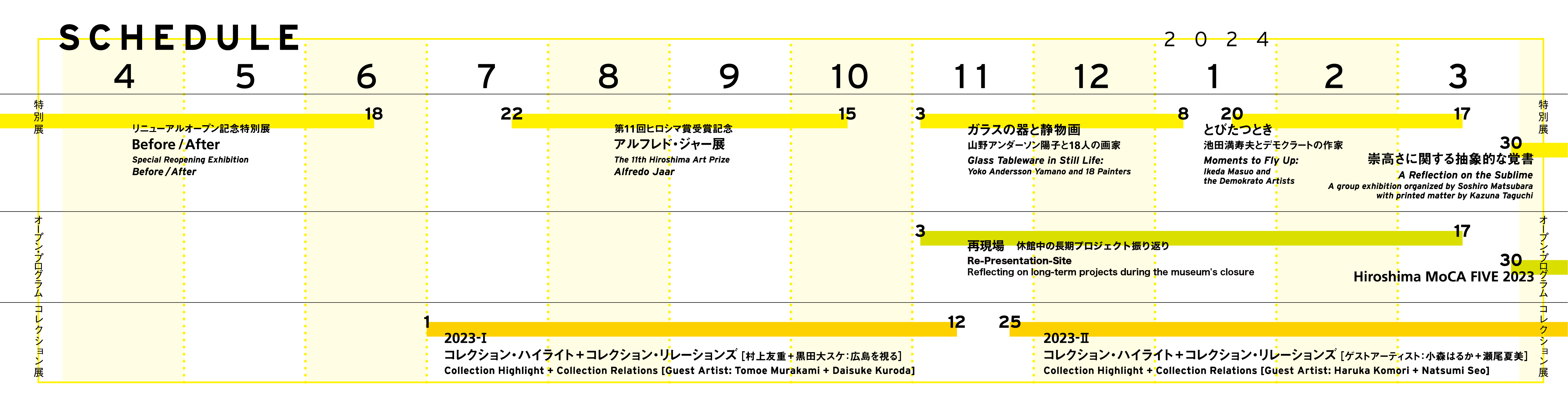 年間スケジュール